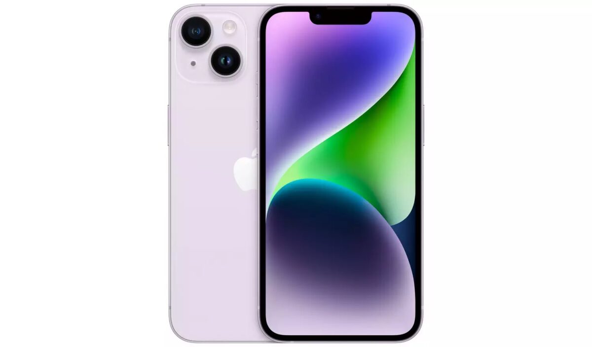 iPhone 14 5G 128GB Mobile Phone - Purple - Image 1