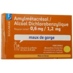 Amylmetacresol / Alcool dichlorobenzylique