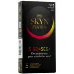Manix Skyn 5 Senses 5 Préservatifs sans latex