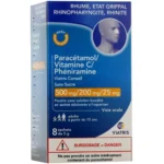 Paracétamol Vitamine C Phéniramine